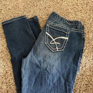 Amethyst Jeans Blue Straight Leg Denim